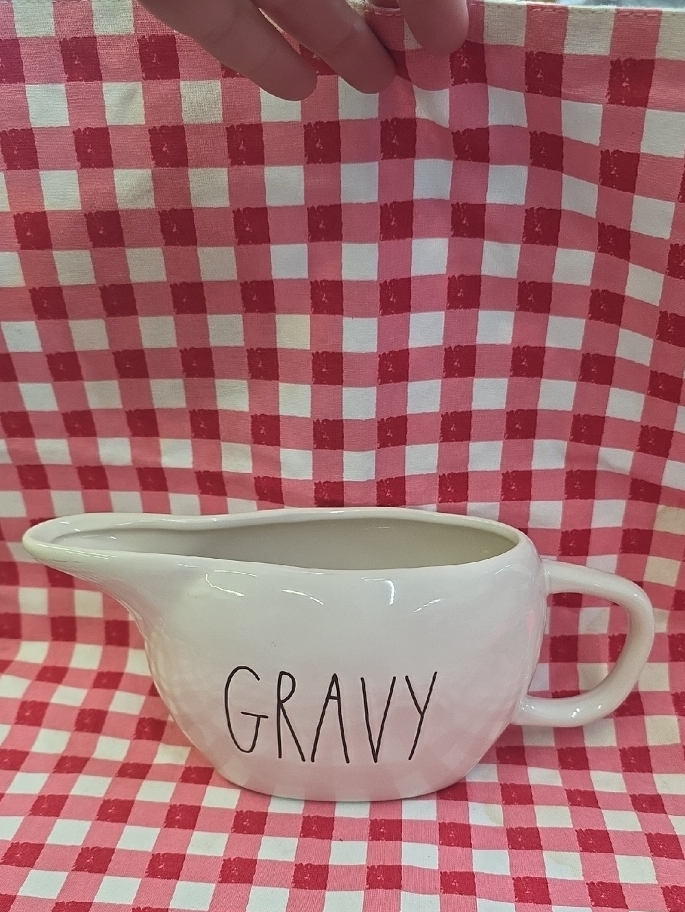 Rae Dunn White Gravy Boat